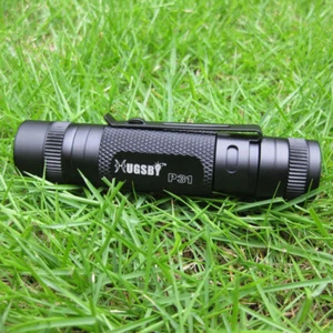 Mini EDC Flashlight Torch AA/14500 Clip-on P31 LED Lamp 3-mode Light Belt Clip - Picture 1 of 4