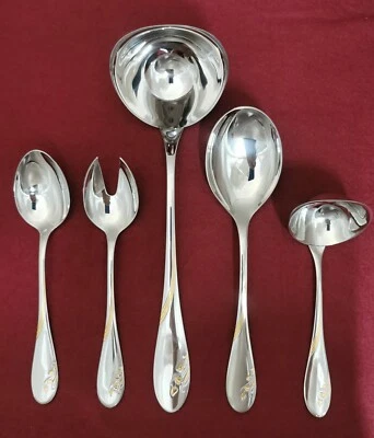 Wmf Impression Suppenkelle Gemüselöffel salatbesteck Saucenkelle neuwertig  - Bild 1 von 4