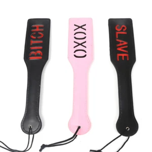 Strict Spanking Paddle, Leather paddle spanking Whip / Tawse SPring ruler - Picture 1 of 16