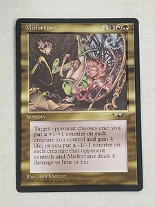 MTG Misfortune (Alliances/Gold/R) - BGM - Picture 1 of 2