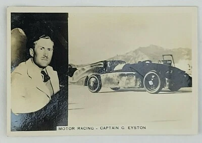 1935 Pattreiouex Sporting Events & Stars #61 CAPTAIN EYSTON - Motor Racing (B) - Image 1 of 2
