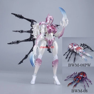 TransArt TA BWM-08/BWM-08PW Metal PK/BK Arachnid Beast Wars BW Spider Figure Toy - Image 1 of 4