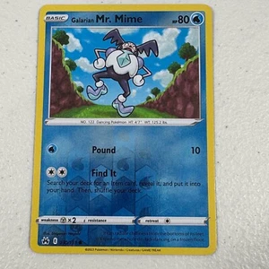 Pokemon Galarian MR. MIME Reverse Holo 30/159 TGC Crown Zenith - Bild 1 von 3