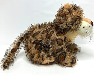 Fuzzy Leopard Stuffed Animal Plush HM031 NO CODE by Ganz Webkinz - Picture 1 of 11