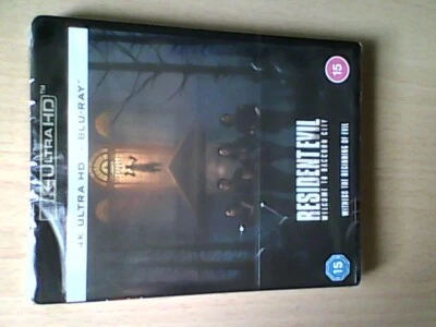 Resident Evil Welcome To Raccoon City 4K UHD AND BLU RAY. NEW AND SEALED - Image 1 of 2