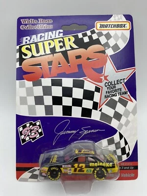 VINTAGE 1993 MATCHBOX SUPER STARS JIMMY SPENCER MEINEKE #12 RACING RACE CAR - Image 1 of 4