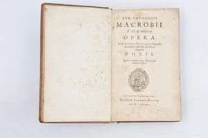 Flavius Macrobius Ambrosius Theodosius - Avr. Theodosii Macrobii V. Cl. & inlust - Imagen 1 de 11