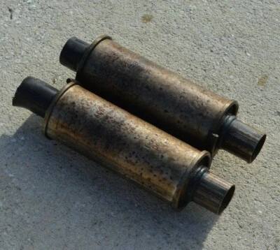 BMW Front Silencers Exhaust Boysen 18107519029 E65 E66 745i 745Li 02 03 04 05 - Imagem 1 de 4