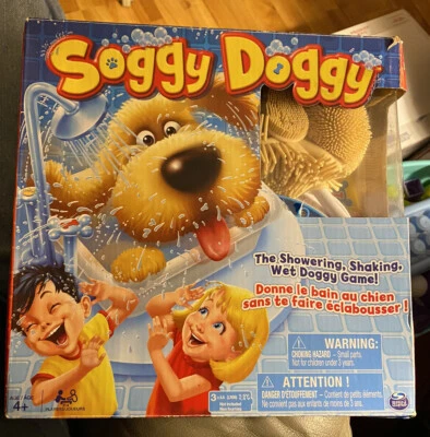 Spin Master Soggy Doggy Game The Showering Shaking Wet Doggy Game - Image 1 of 4