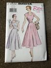 Butterick 6522 Retro '50 Day Cocktail Dress Mad Men Easy Uncut Pattern 12 14 16