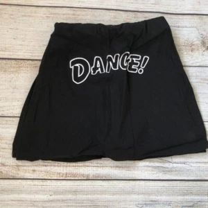 Dance Skort Girls Medium Child MC Black Skirt Shorts Black Costume recital - Picture 1 of 4