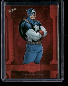 Capitán América #116 Naranja FX/25 2024 Cubierta Superior Marvel Metal Avengers - Imagen 1 de 3
