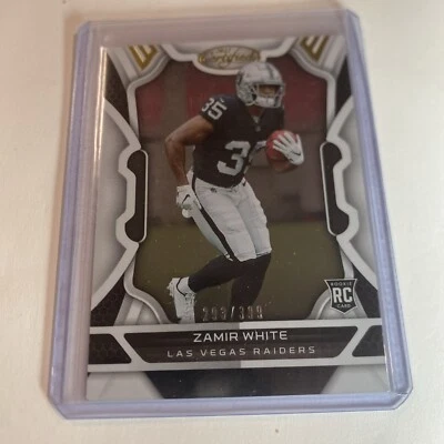 2022 Panini Certified - Rookies Raiders #142 Zamir White /399 (RC) - Image 1 of 2