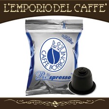 400 Capsule Cialde Caffe Borbone Respresso Blu compatibili Nespresso