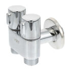  Double Faucet Dual- Control Useful Water Tap Angle Valves Durable
