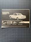 Vintage 1960s Toyota Corona Print Ad