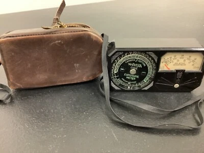 Medidor de exposición cine WESTON modelo 819 1930 - y estuche A625 Foto 1 de 3