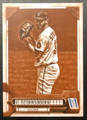 2022 Topps Gypsy Queen - Stephen Strasburg #56 Sepia /99 - Image 1 of 2