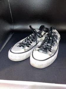 airwalk shoes for women Size 5 black White Checked GUC - Picture 1 of 5
