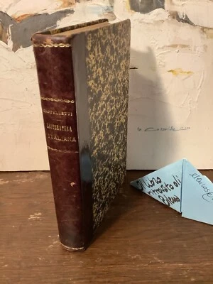 Licurgo Cappelletti  storia della letteratura italiana Paravia 1893 - Immagine 1 di 4