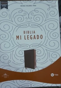 RVR60, Santa Biblia Mi Legado, Leathersoft, Cafe, Una columna, Imitation Leather - Imagen 1 de 1