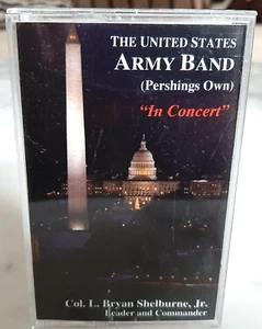 THE UNITED STATES ARMY BAND (PERSHING'S OWN) / IN CONCERT CASSETTE ~ SHELBURNE - Picture 1 of 3