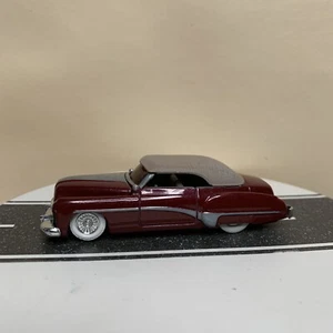 CUSTOM Racing Champions Mint 1949 Buick Roadmaster Riviera Dark Red w/Brown Roof - Picture 1 of 15