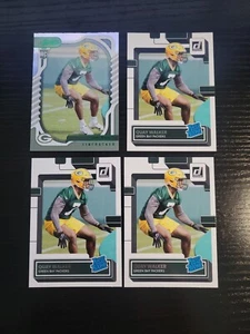Quay Walker RC LOT ABSOLUTE GREEN FOIL 190 DONRUSS RATED ROOKIE 356 2022 - Picture 1 of 2