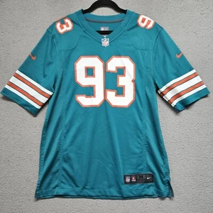 Miami Dolphins Ndamukong Suh Auth Nike Throwback On Field Jersey Adult Sz M - Picture 1 of 13
