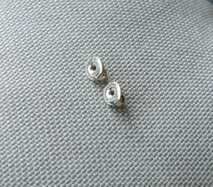 Kathy Lynn Mayeda Tubac AZ colonia de artistas pendiente plata estampado klm 925 - Imagen 1 de 7