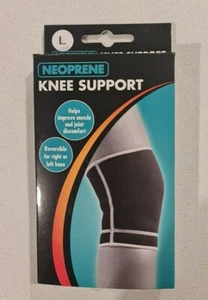 Neoprene Knee Support Brace Compression Bandage Wrap Size Small - Large - Picture 1 of 6