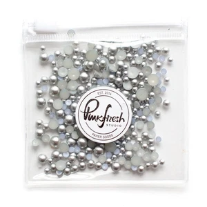 Paquete de 3 perlas metálicas Pinkfresh Essentials-plata mate PFPEARLS-085 - Imagen 1 de 1