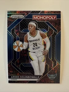 2024 Panini Prizm Monopoly WNBA Skills Classic Icons Red WNBA14 ARKE OGUNBOWALE - Bild 1 von 1