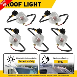 5X Halogen Cab Roof Marker Lights Set for Ram ProMaster 1500 2500 3500 2014-2023 - Foto 1 di 14