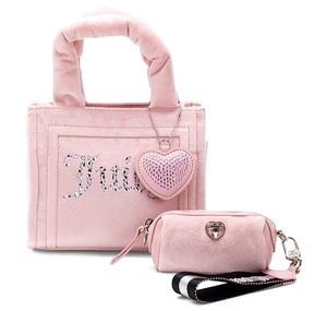 Borsa JUICY COUTURE 3pz con cuore e mini botte borsetta confezione regalo SPEDIZIONE GRATUITA - Foto 1 di 19