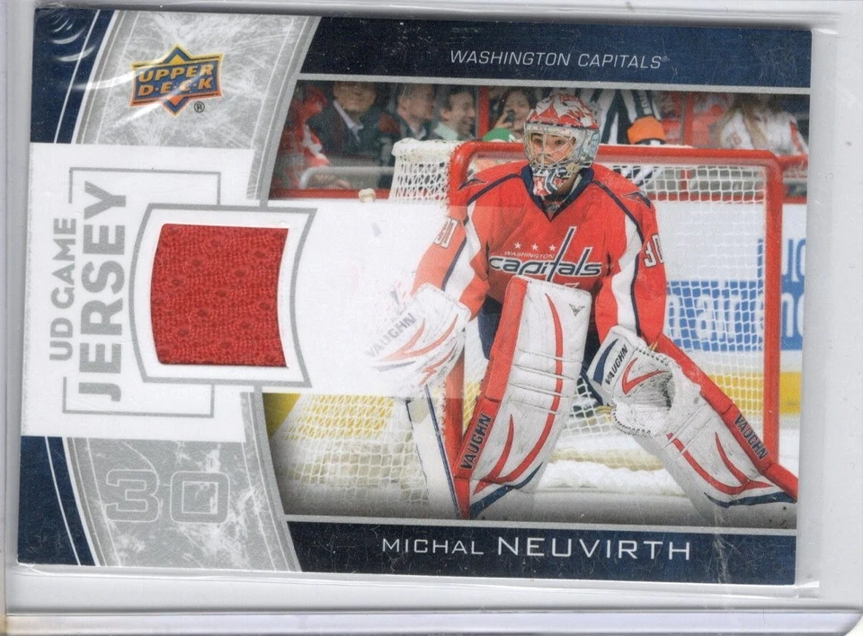 2013-14 Upper Deck Game Jersey #GJ-MN Michal Neuvirth - Image 1 of 1