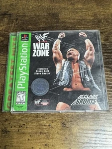 WWF Warzone - (Sony Playstation 1, PS1, 1998) completo con manuale - Foto 1 di 4