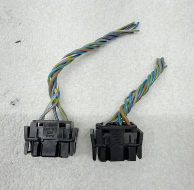 92-99 BMW E36 318 323 325 328 M3 Tail Light Harness Pigtail Connector Wires Plug - Image 1 of 2