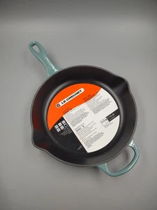 Le Creuset Signature Pfanne ~ 10 1/4" ~ Ozean ~ BESCHREIBUNG LESEN - Bild 1 von 24