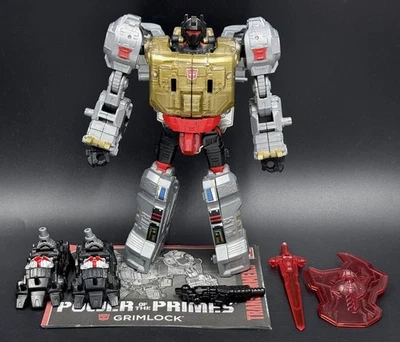 Transformers Power of the Primes Dinobot GRIMLOCK Complete Combiner Wars Voyager - Image 1 of 4