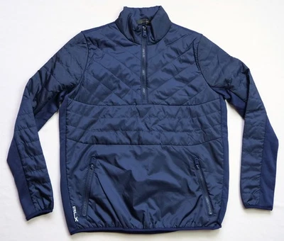 Ralph Lauren RLX Golf Hybrid Pullover Jacket womens top size S Small  navy blue - Image 1 of 4