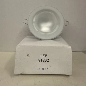 NEW 4.5" 12V HALOGEN RADIANCE CEILING PUCK LIGHT WITH WING SPRINGS ITC 81232 RV - Foto 1 di 4