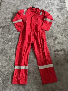 Dickies WD2279 Lightweight Cotton Boilersuit Coverall Large Reflective Red - Picture 1 of 6