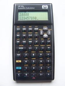 Hewlett Packard HP35s Scientific Calculator, schwarz - Bild 1 von 5