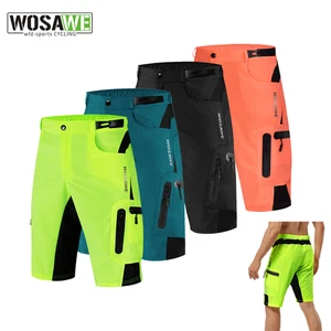 WOSAWE Radhose gepolstert MTB Road Mountainbike Sport kurze Hosen Fahrrad Shorts - Bild 1 von 17