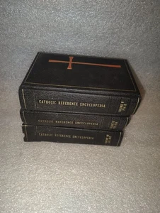 Catholic Reference Encyclopedia 1968 Set Vol 3 4 5 Religious Reference - Picture 1 of 6