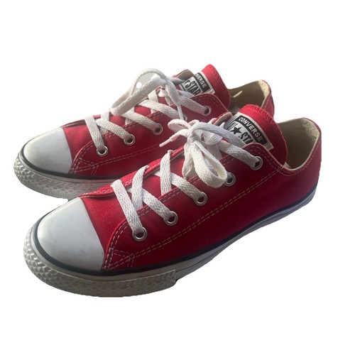 Scarpe da donna CONVERSE Chuck Taylor All Stars taglia 6 bambino taglia 3 rosse
