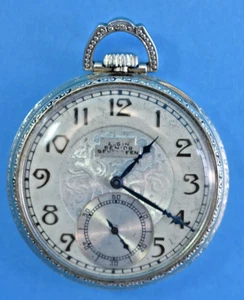 1925 Elgin SENIOR Grade 477 Pocket Watch 17j 12s 18KT G.F. Case, Runs! - Bild 1 von 11