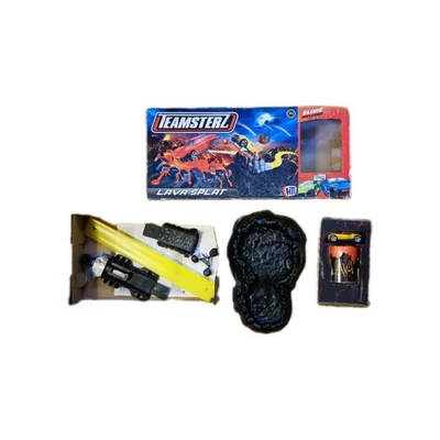 Teamsterz Lava Splat Set - Metal Toy Car, Slime & Launcher Set - New Opened Box - Image 1 of 4