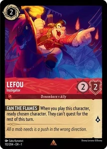 Lefou Instigator Disney Lorcana El Primer Capítulo - Imagen 1 de 1